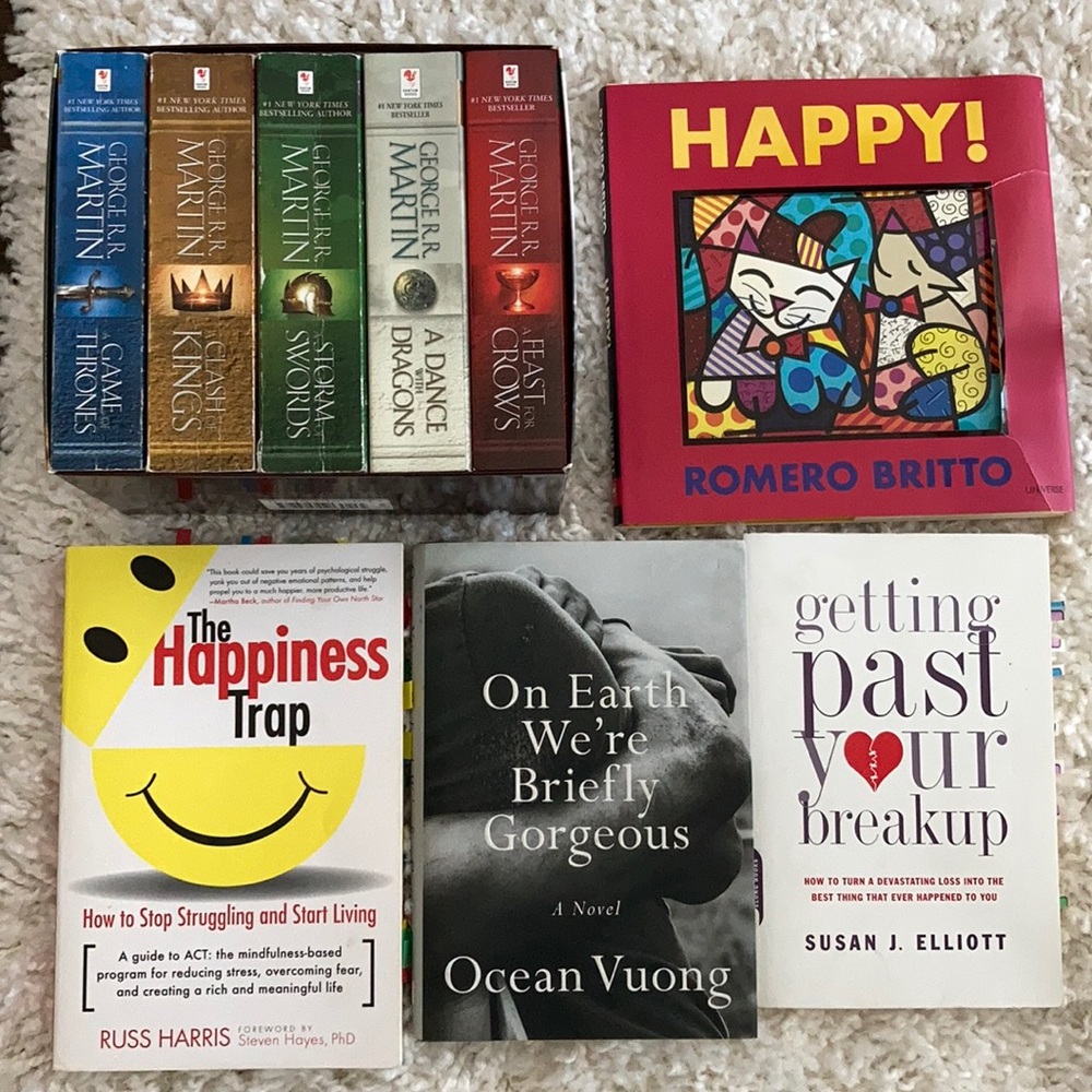 Game of Thrones, The Happiness Trap, Gtg past bkup